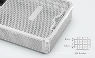din size perforated sheet baskets